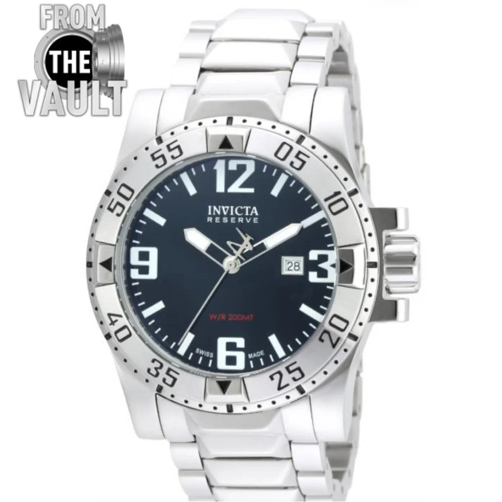 Invicta Excursion Swiss‎ Ronda 515 Caliber Men's Watch - 54mm, Steel (5672)